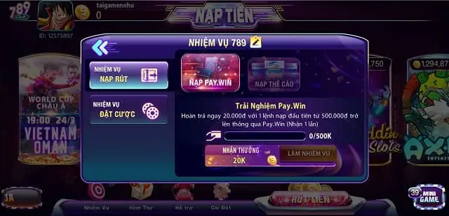 Nhiệm vụ đặt cược