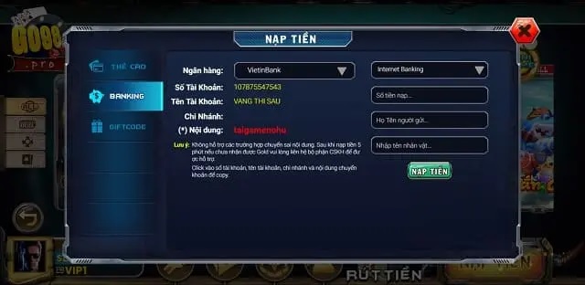 Giao dịch nạp rút & hệ thống bảo mật hiện đại, tân tiến