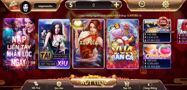 Đồ Họa, kho game và ưu đãi tại game Nani Vin