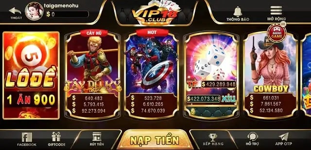 Thông tin sơ lược về cổng game Vip18 Club