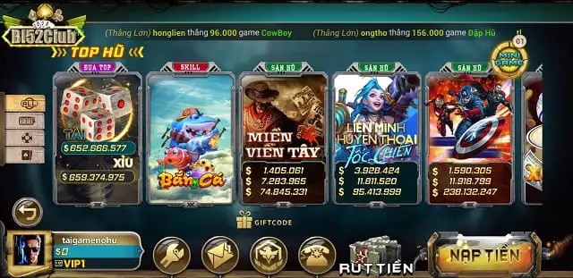 Đánh giá sơ lược về cổng game Bi52 Club