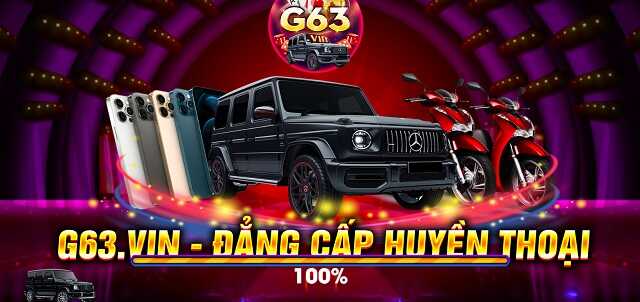 Kho game chất lượng, nhận quà khủng tại G63.Fun