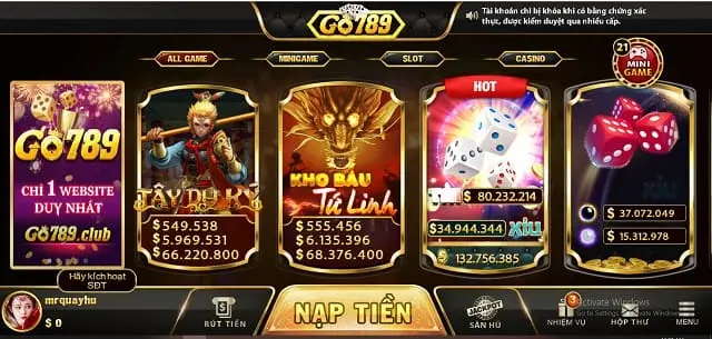 Giftcode +100k chỉ có tại G0789 club
