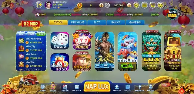 Lux39 Club - Chắp cánh làm giàu đồng hành cùng bạn trên mọi nẻo đường