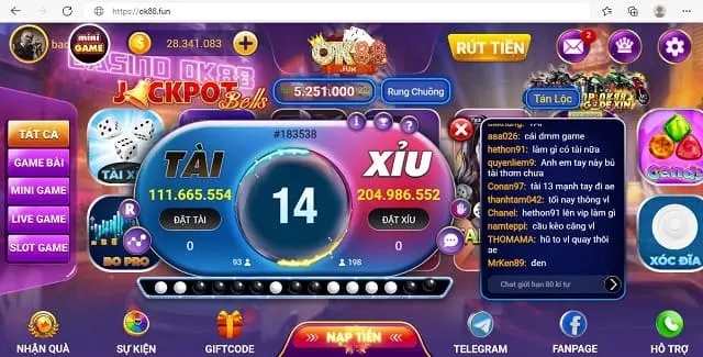 Hệ thống nạp rút tại OK88 Fun có uy tín không?