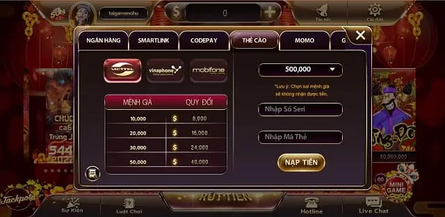 Có gì mới trong giao dịch nạp rút của Sunwin Vin