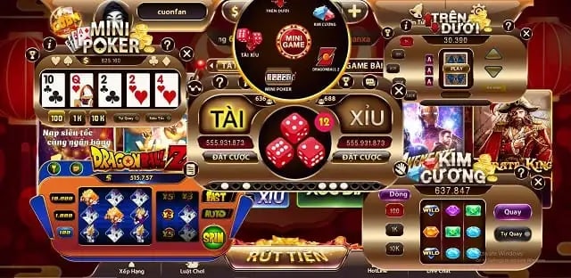 Hệ thống game Cuon Fun siêu hot