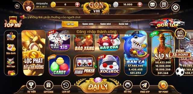 Gon Vin - Đẳng cấp cổng game thời thượng