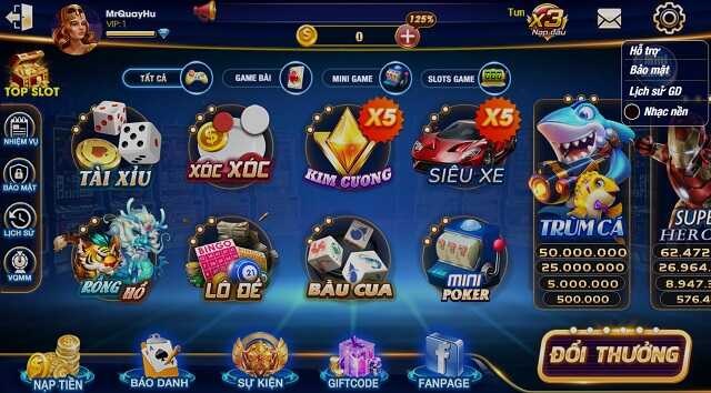 Kho game chất lượng chỉ có tại Su88 Club