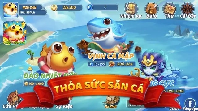 Bắn Cá Tiểu Tiên Cá - Nạp đổi sòng phẳng
