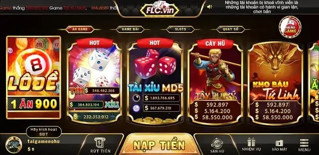 Tìm hiểu sơ lược về cổng game FLC Vin