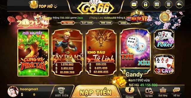 Thông tin về cổng game Go66 Vip