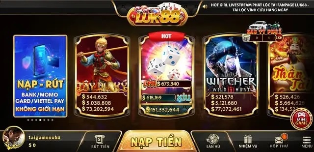 Đánh giá sơ lược cổng game Luk88 Vin
