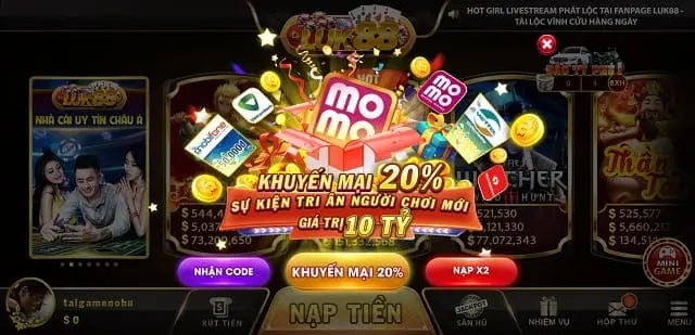 Luk88 Vin - Chơi game chất, nhận quà triền miên