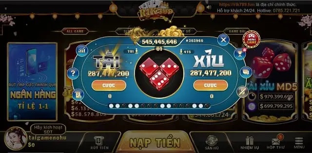 Rik789 Fun  - Tài Xỉu Xanh chín bậc nhất hiện nay