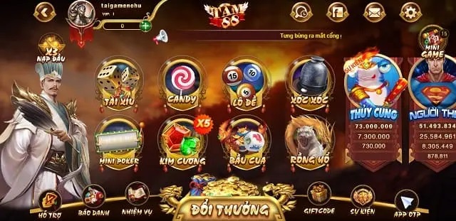 Thông tin sơ lược về cổng game Tam88 CLub