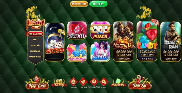 Yeah Win - Quy tụ sản phẩm game cực chất