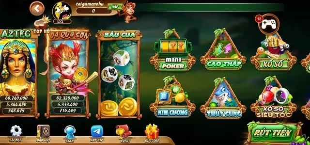 Hệ thống game hút khách tại ZoWin Win