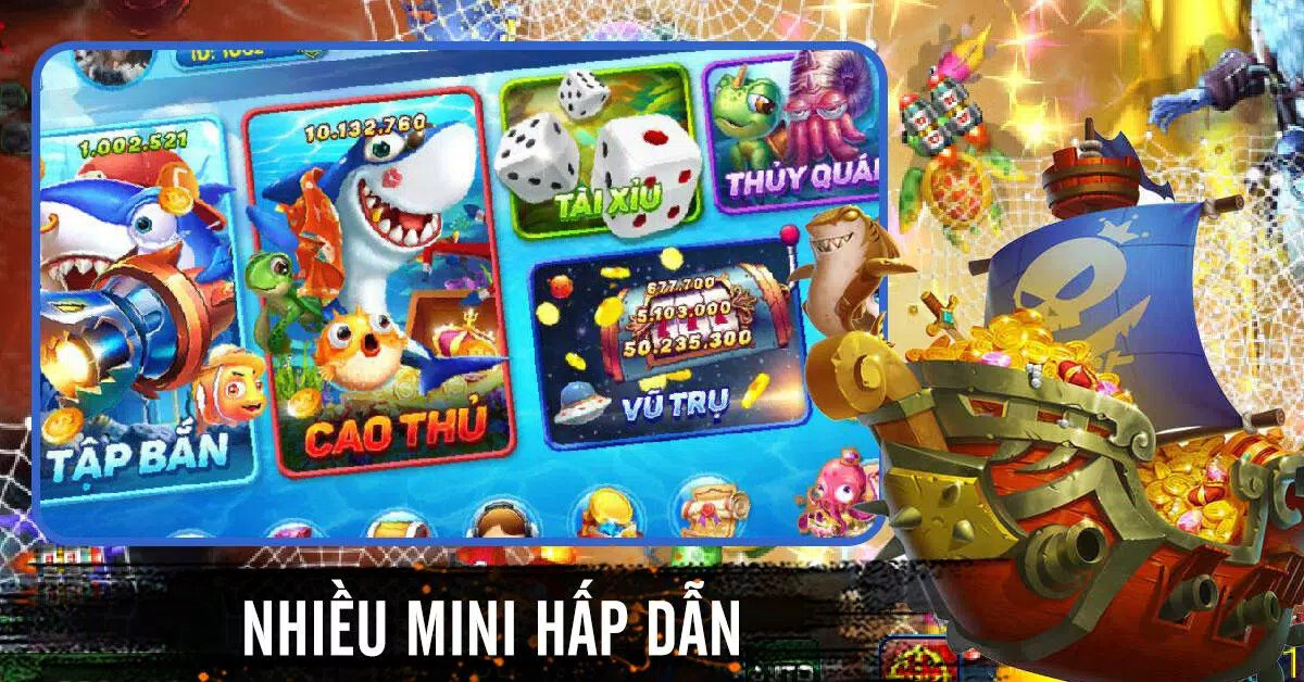 Các phòng chơi có tại cổng game Bắn cá Vip | Bancavip.Club