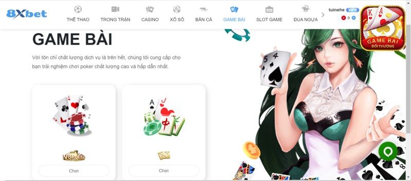 Game Bài đổi Thưởng, Live Casino