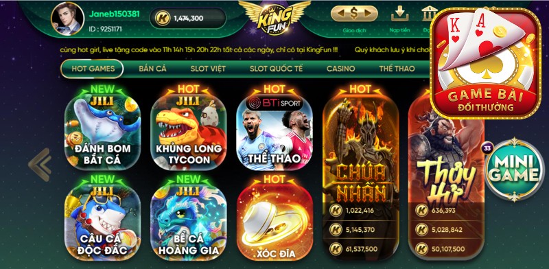 Kingfun Rat Noi Tieng Tren Thi Truong Game