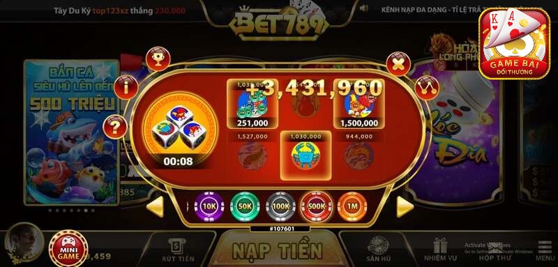 He Thong Giao Dien Sieu Hien Dai Cua Bet 789