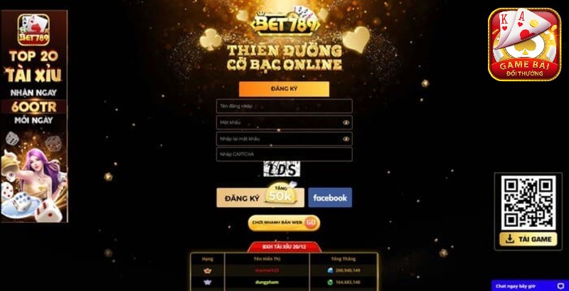 Huong Dan Dang Ky Thanh Vien Moi Tai Cong Game Bet 789