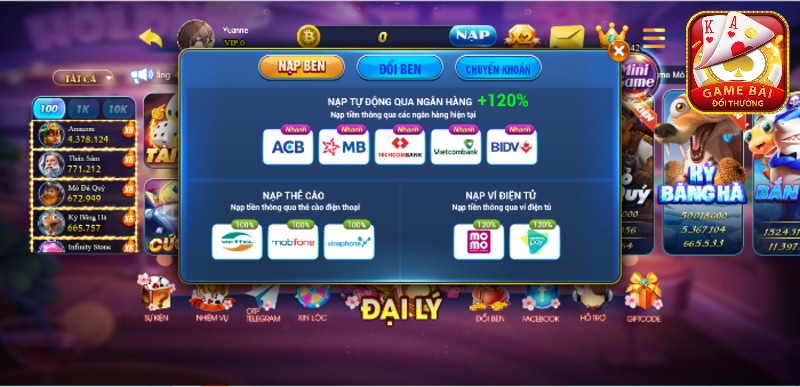 Nap Tien Vao Tai Khoan Ben Vip