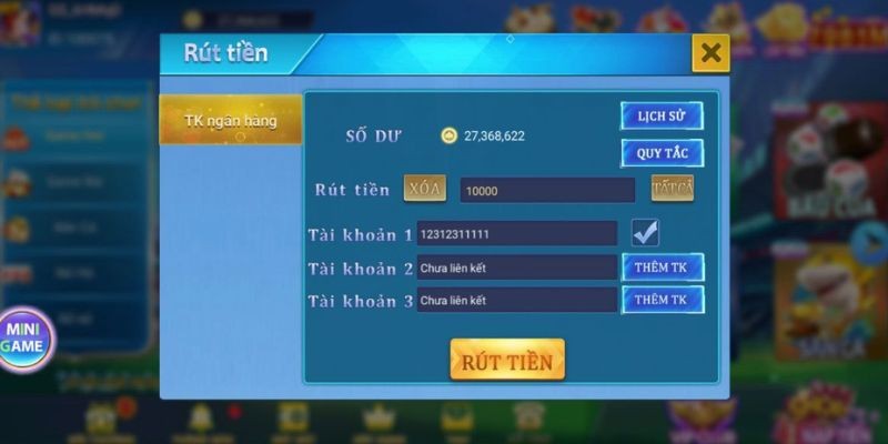 4 Buoc Rut Tien Ve Tai Khoan Khong He Kho
