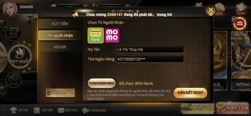 Thao Tac Rut Tien Tai Cong Game Cuc Nhanh Chong Thuan Tien