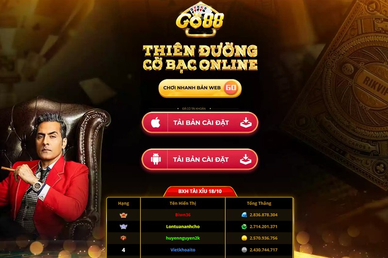 Thao Tac Tai Go88 Ve Android Khong He Phuc Tap